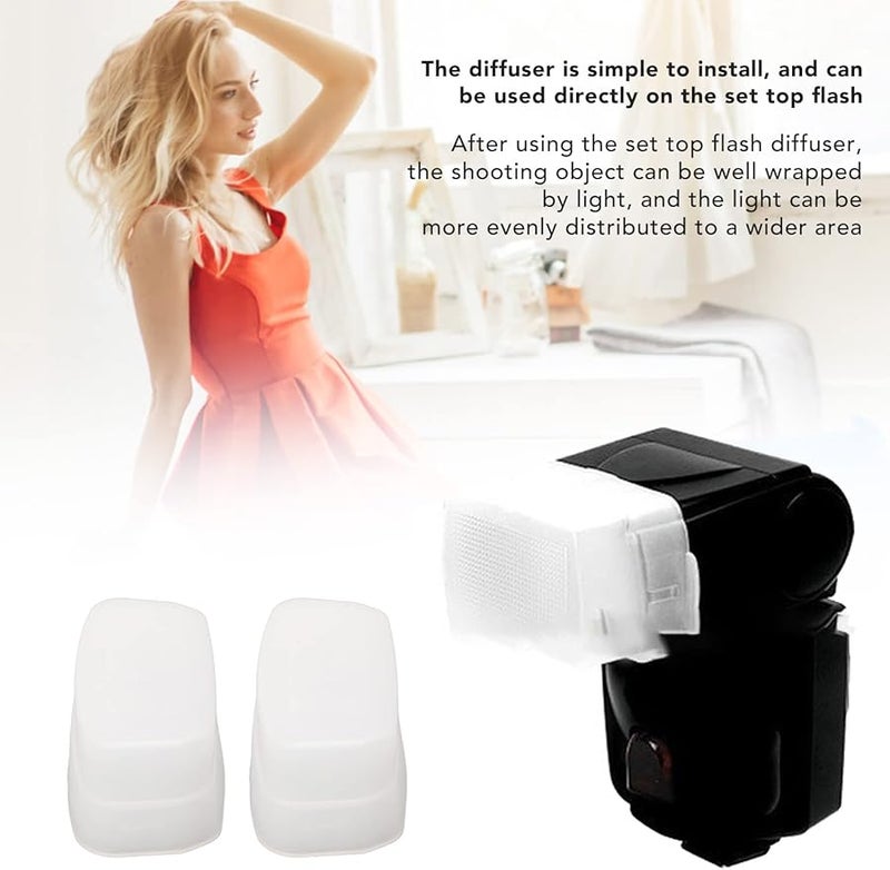 مارينشوس 2 قطعة قبة ارتداد ناشر فلاش لـ 320EX سبيدلايت تصوير حفلات الزفاف والصور الشخصية - Image 4